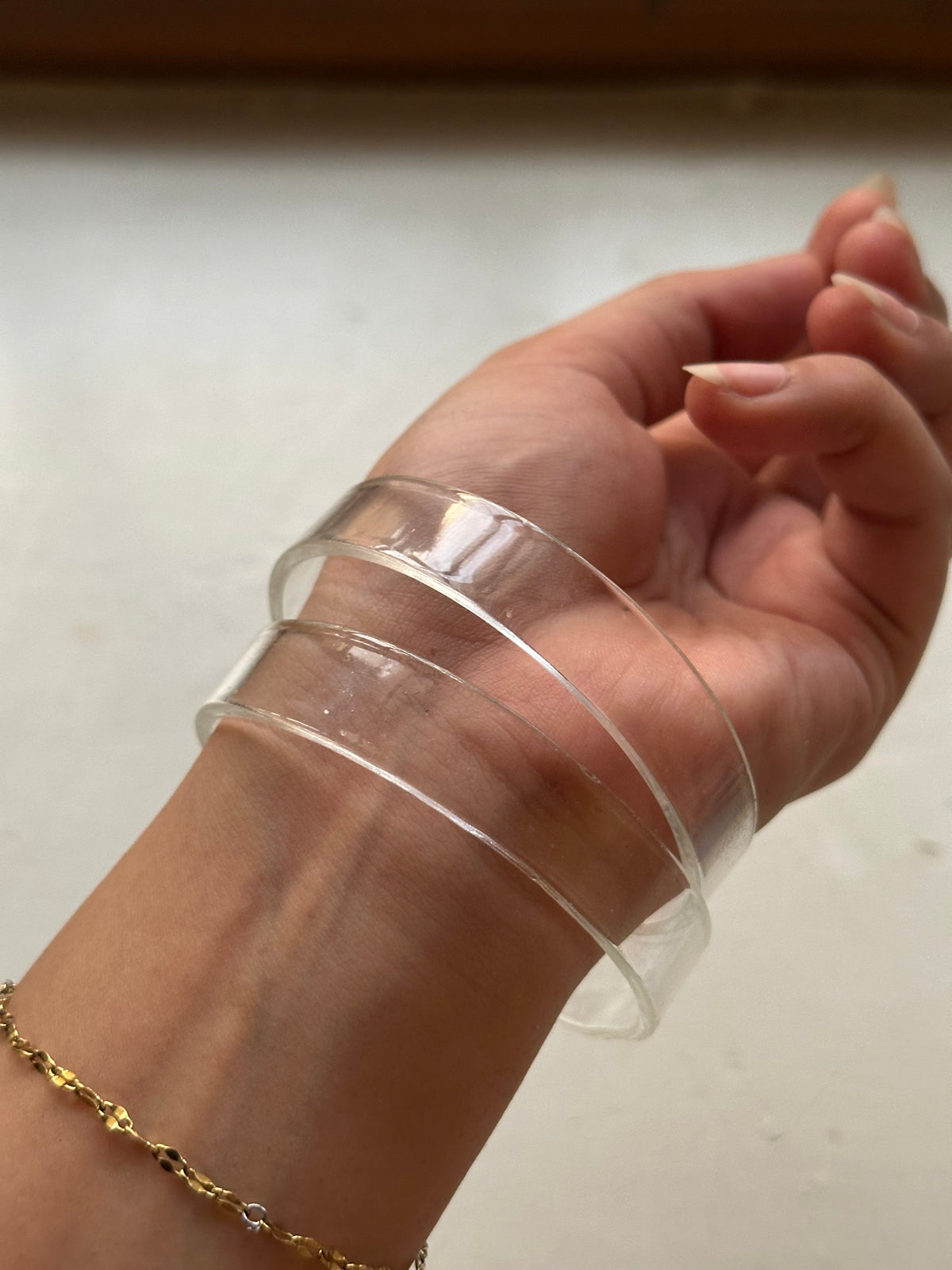 PARISAA BANGLES [WHITE] [PAIR] [2.6]