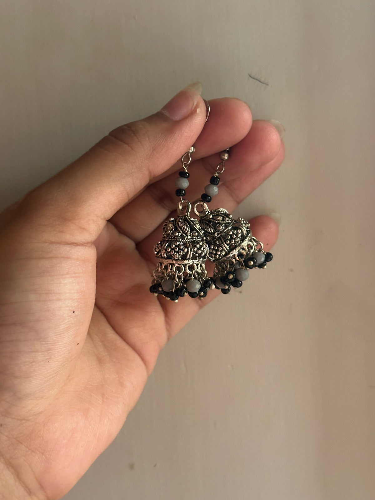 GUL E SIYAH SET [NECKPIECE WITH JHUMKI]