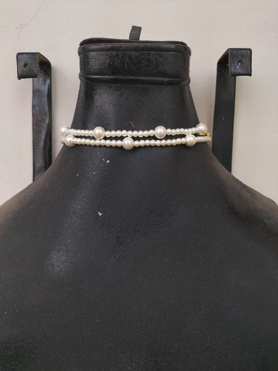 DURR- E -SHAHWAR CHOKER [ REAL SHELL PEARLS]