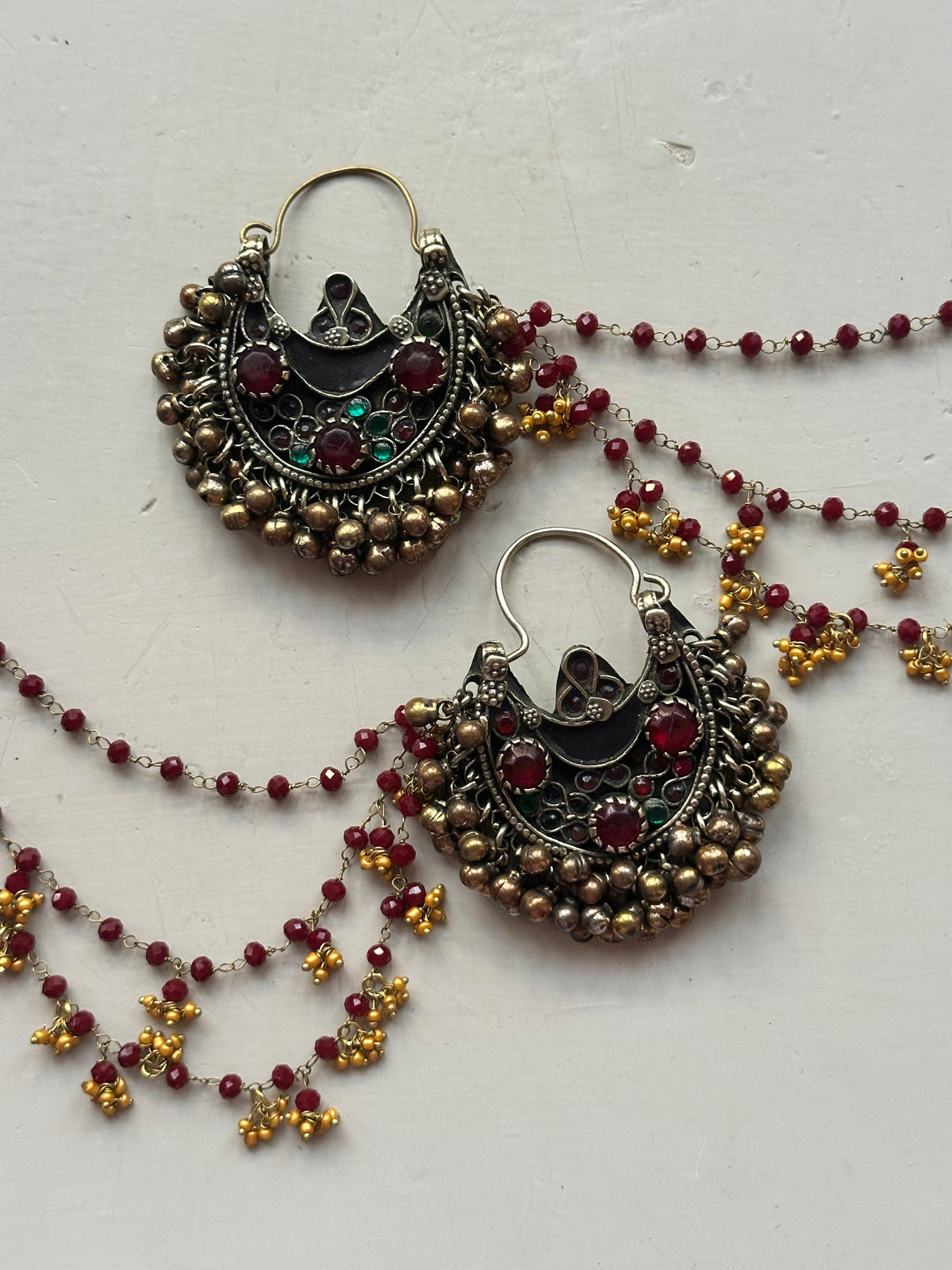 ZARWASHA VINTAGE CHANDBALI [WITH SAHARAY]