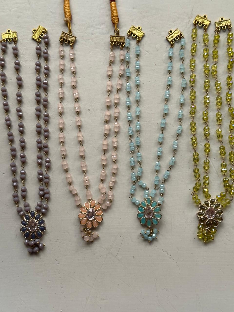 INDIAN MOTIF NECKPIECE  [GET MATCHING BALI FREE]