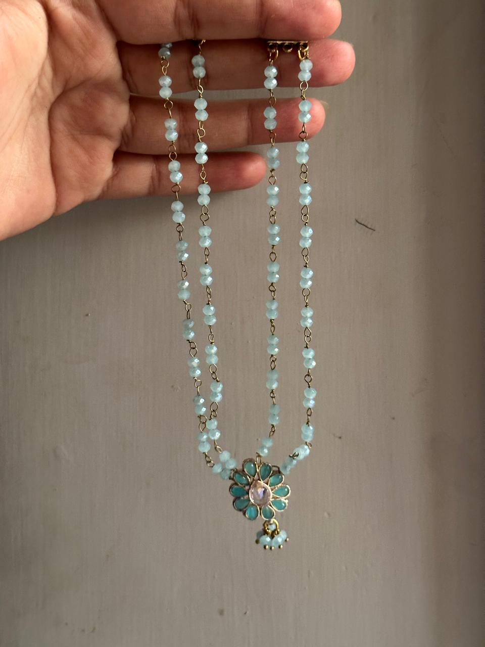 INDIAN MOTIF NECKPIECE  [GET MATCHING BALI FREE]