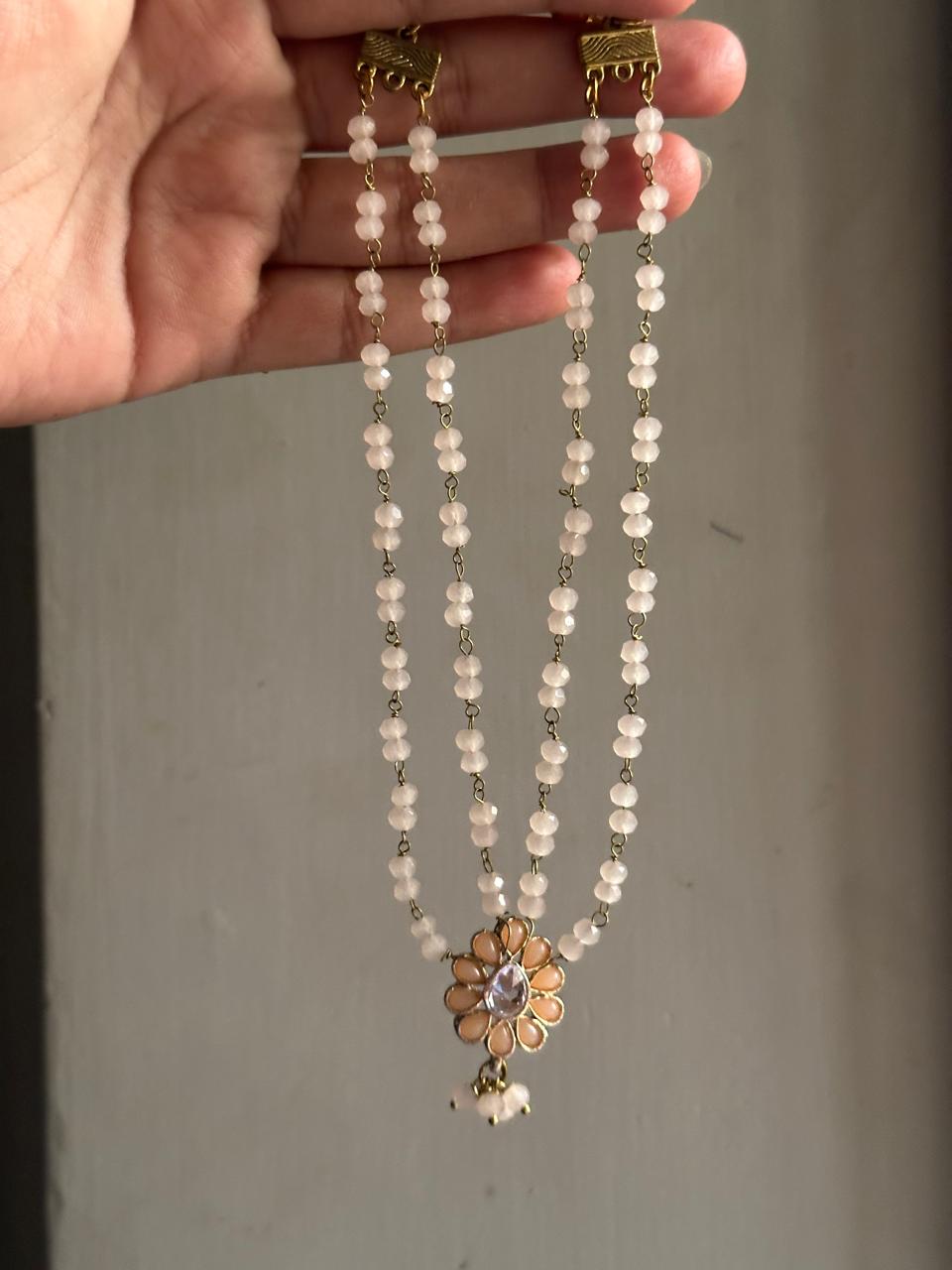 INDIAN MOTIF NECKPIECE  [GET MATCHING BALI FREE]